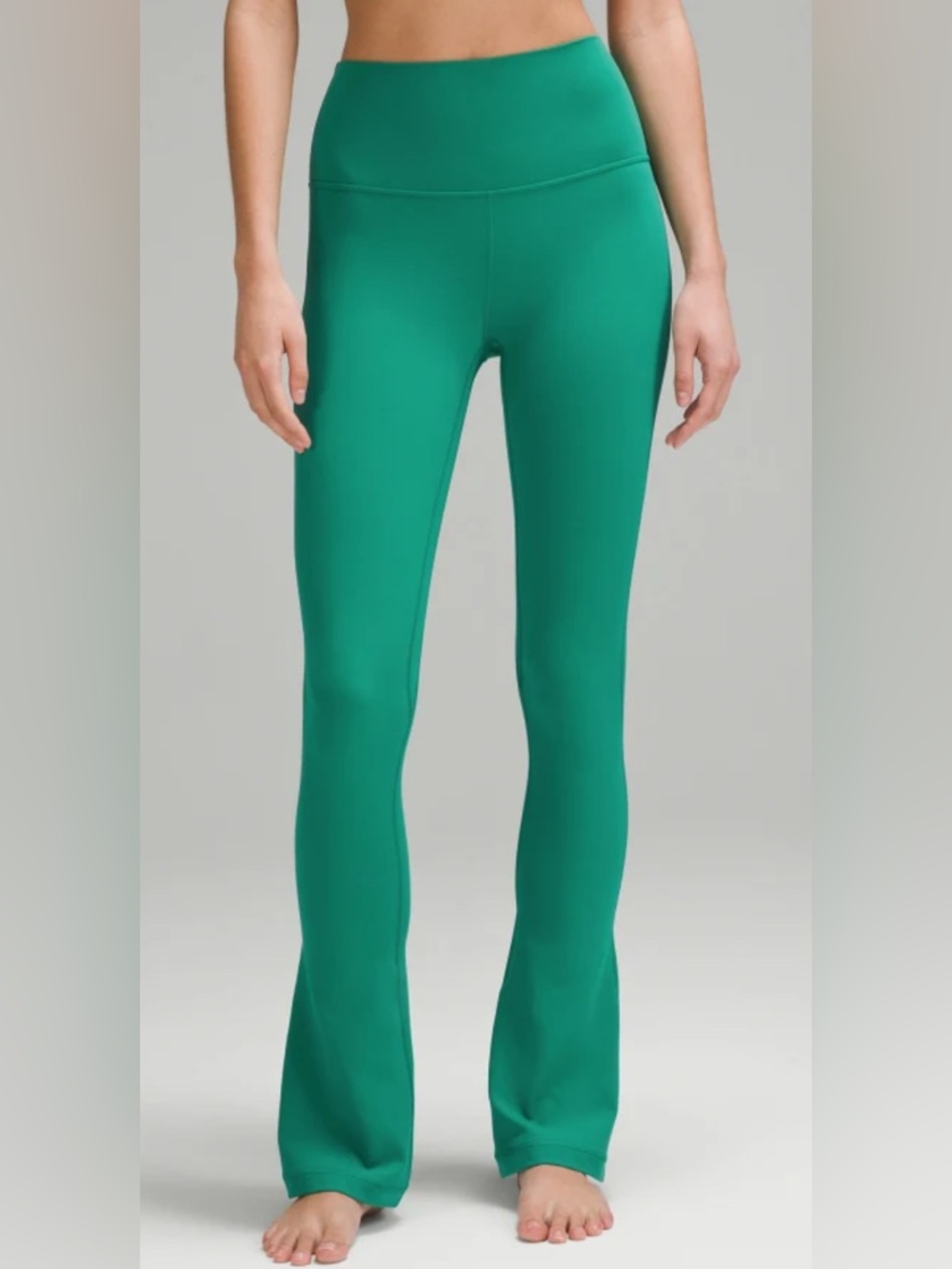 lululemon Align™ High-Rise Mini-Flare Pant Regular in Cascadia Green